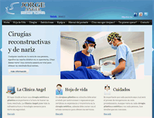 Tablet Screenshot of jorgeangel.com